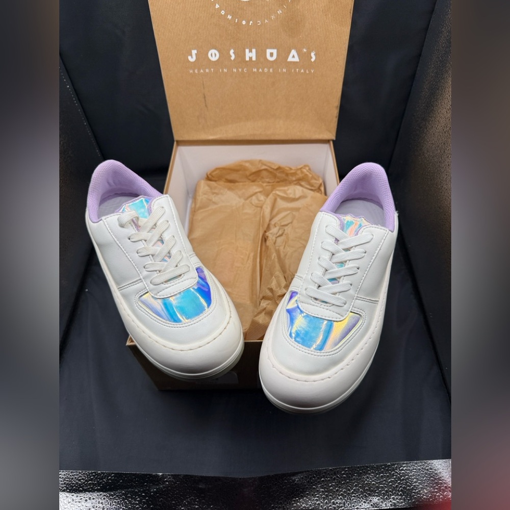 Joshua Sanders New  size 36 bubblegum magical platform sneakers